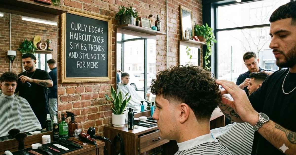 Curly Edgar Haircut 2025