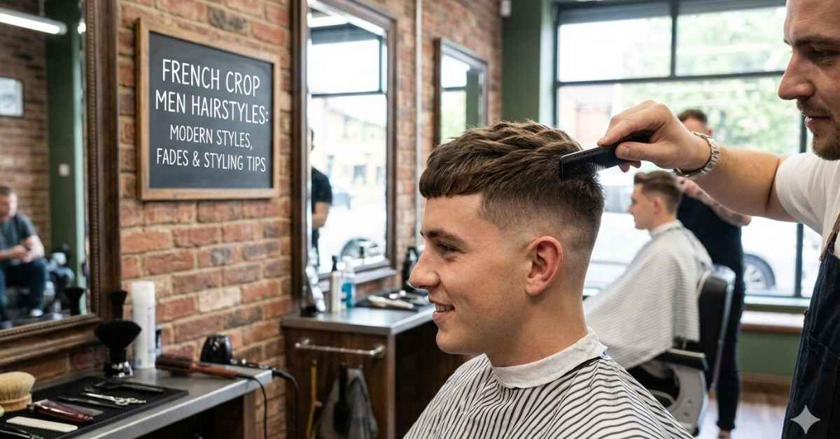 French Crop Men Hairstyles