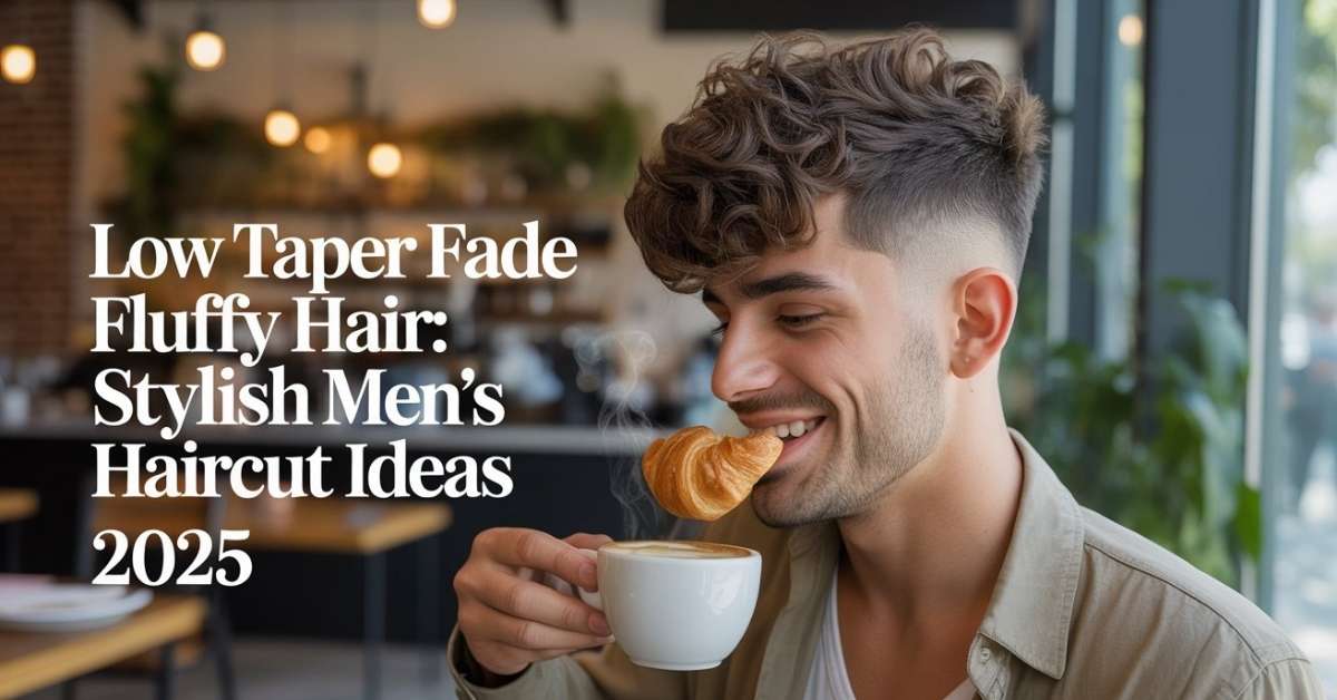 Low Taper Fade Fluffy Hair