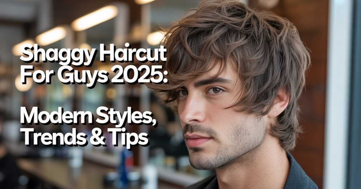Guys Shaggy Haircut