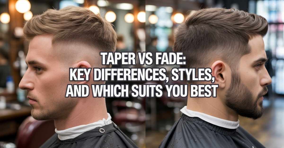 Taper vs Fade Haircut