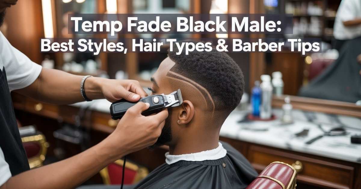 Black Mens Haircut Fade