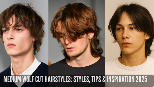 Medium Wolf Cut Hairstyles